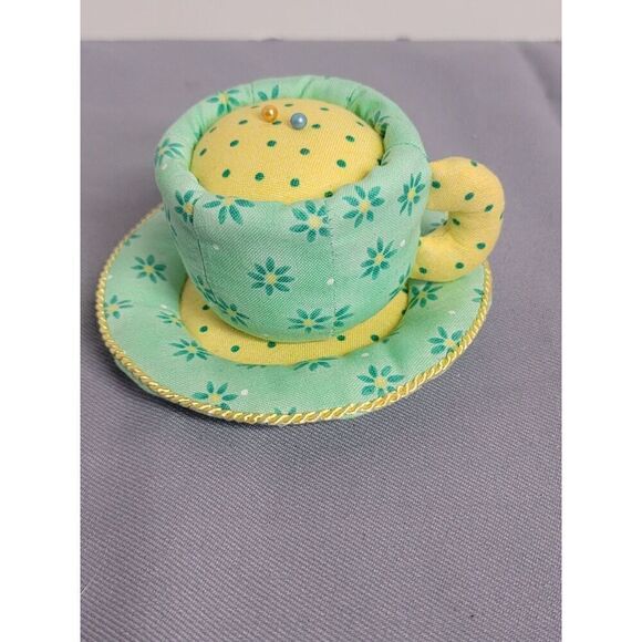 Teacup Pin Cushion #A32 - Picture 1 of 6